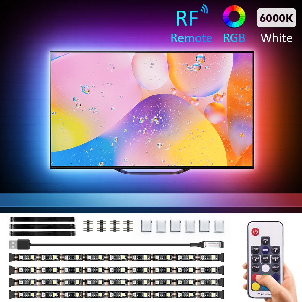 Ljuslister Gaming & TV RGBW USB
